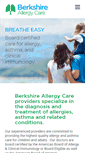 Mobile Screenshot of berkshireallergycare.com